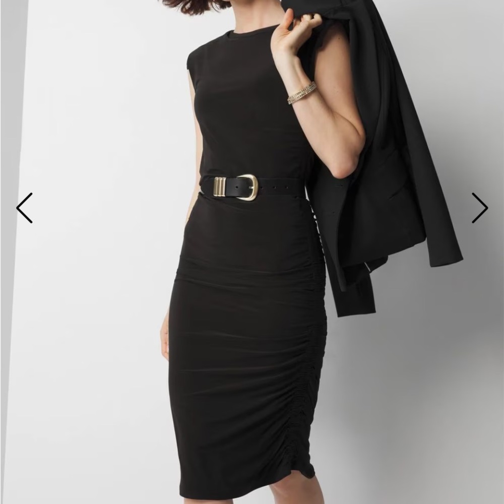 White House Black Market Matte Jersey Dress - Picture 8 of 10